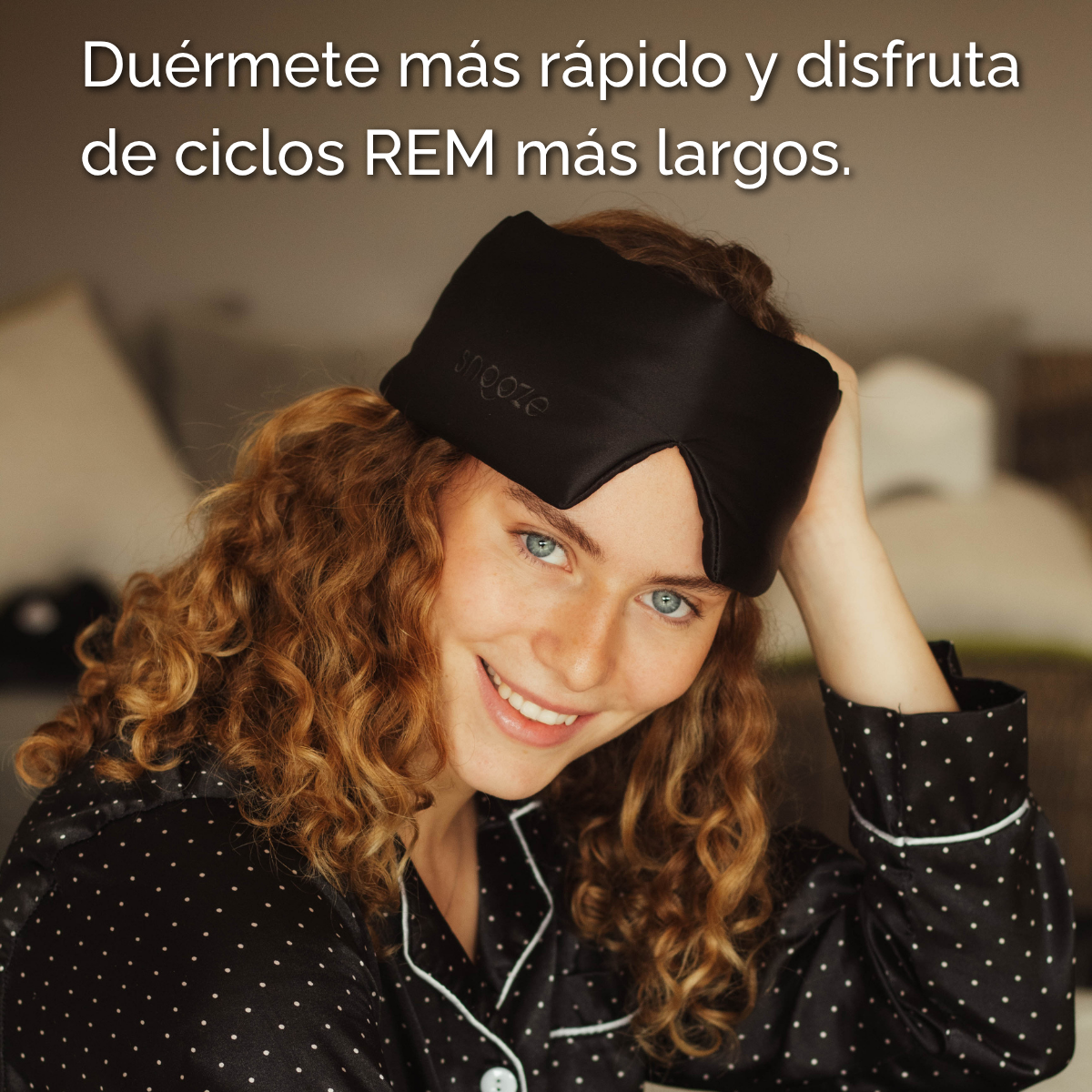 Antifaz de Seda Para Dormir Snooze