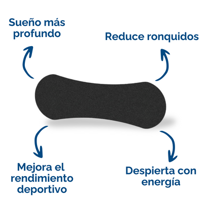 Tiras Nasales Anti Ronquidos - Snooze