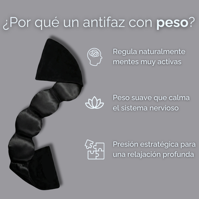 Antifaz con Peso Snooze