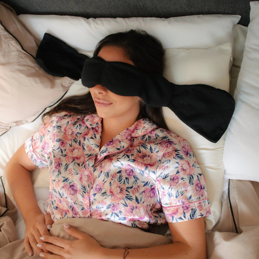 Antifaz con Peso Snooze