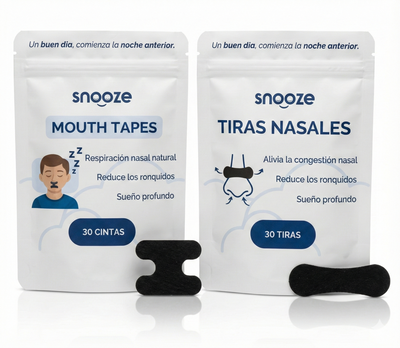 Pack Tiras Nasales + Mouth Tape