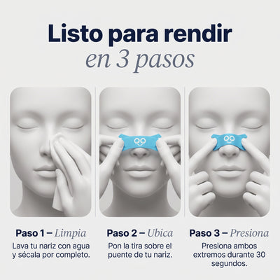 Tiras Nasales para Deporte - Snooze