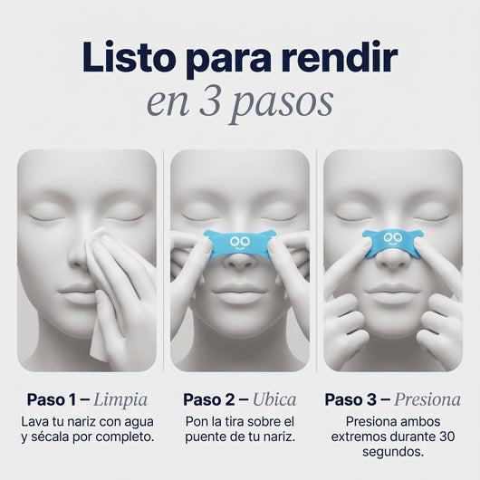 Tiras Nasales para Deporte - Snooze